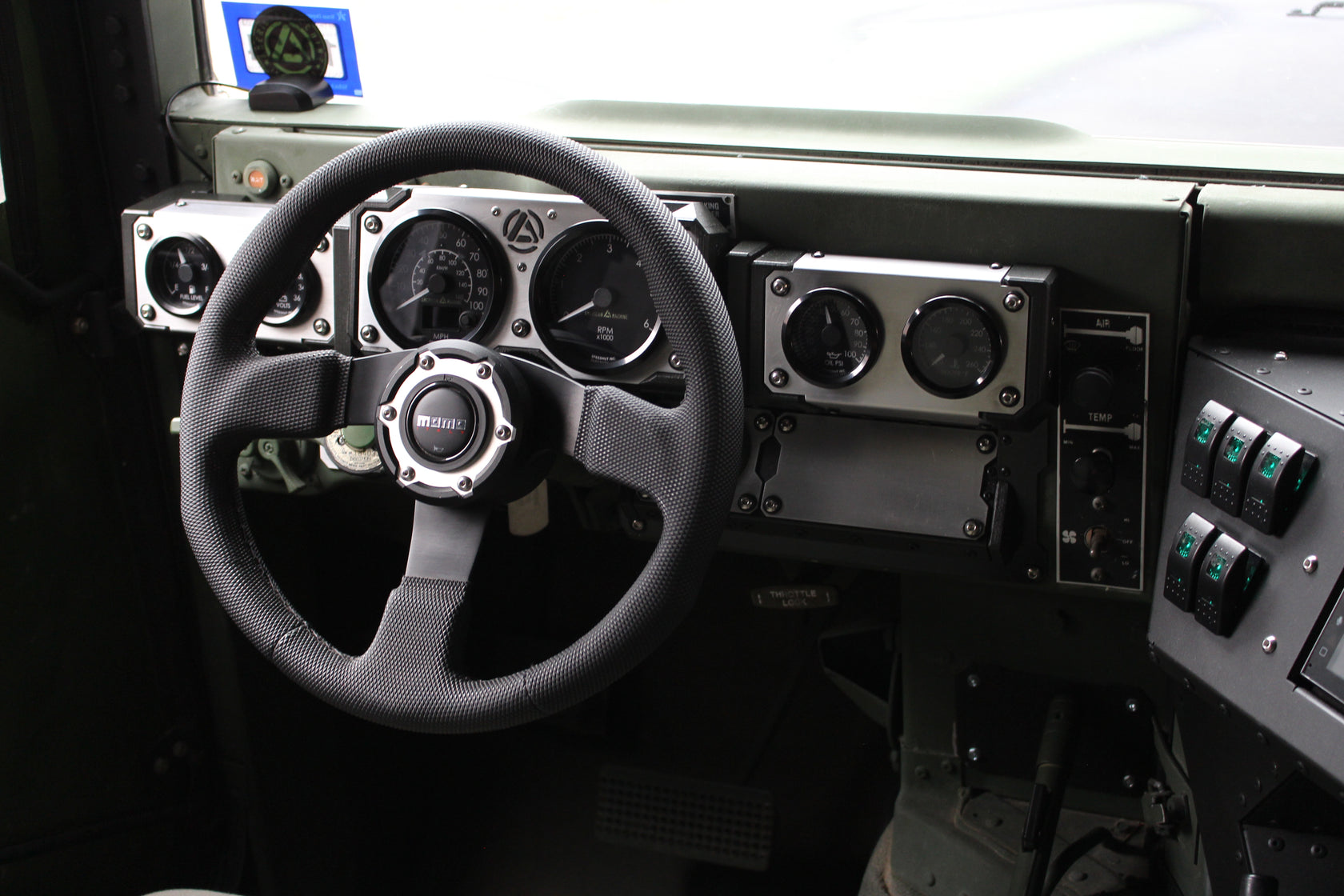 Humvee Inerior Humvee Center Console, HMMWV interior, Hummer, H1, dog house – American ...