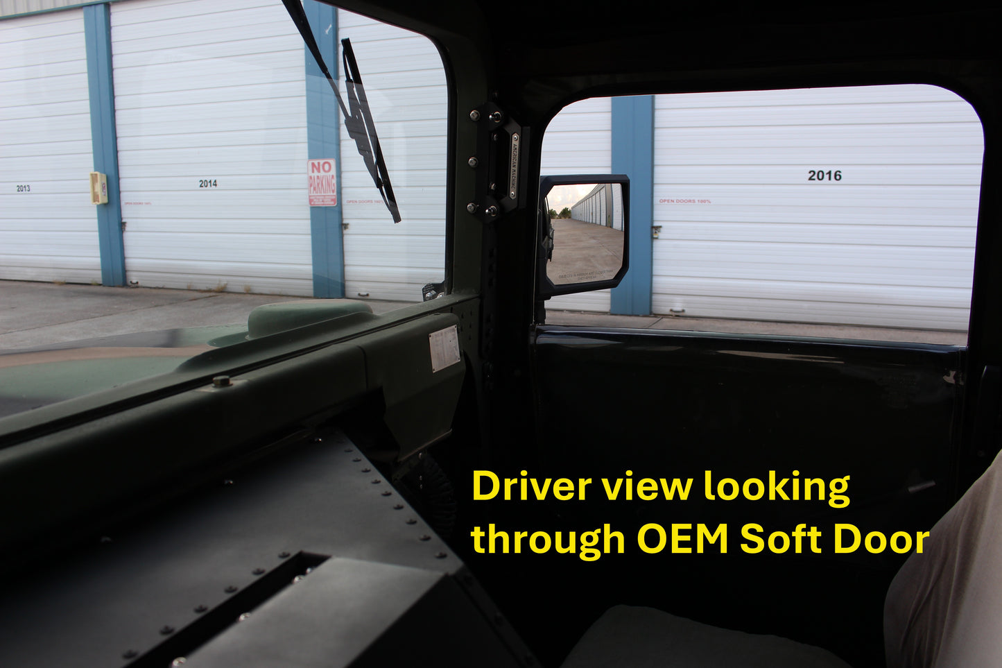 Body Mounted Side Mirrors - HMMWV® /HUMVEE®