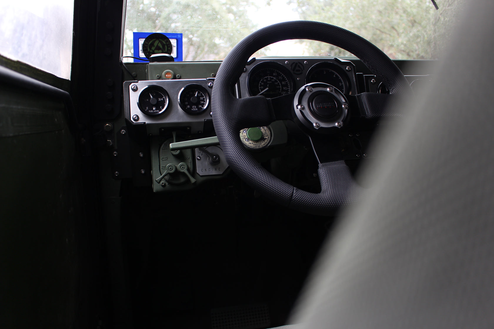 Humvee Center Console, HMMWV interior, Hummer, H1, dog house – American ...