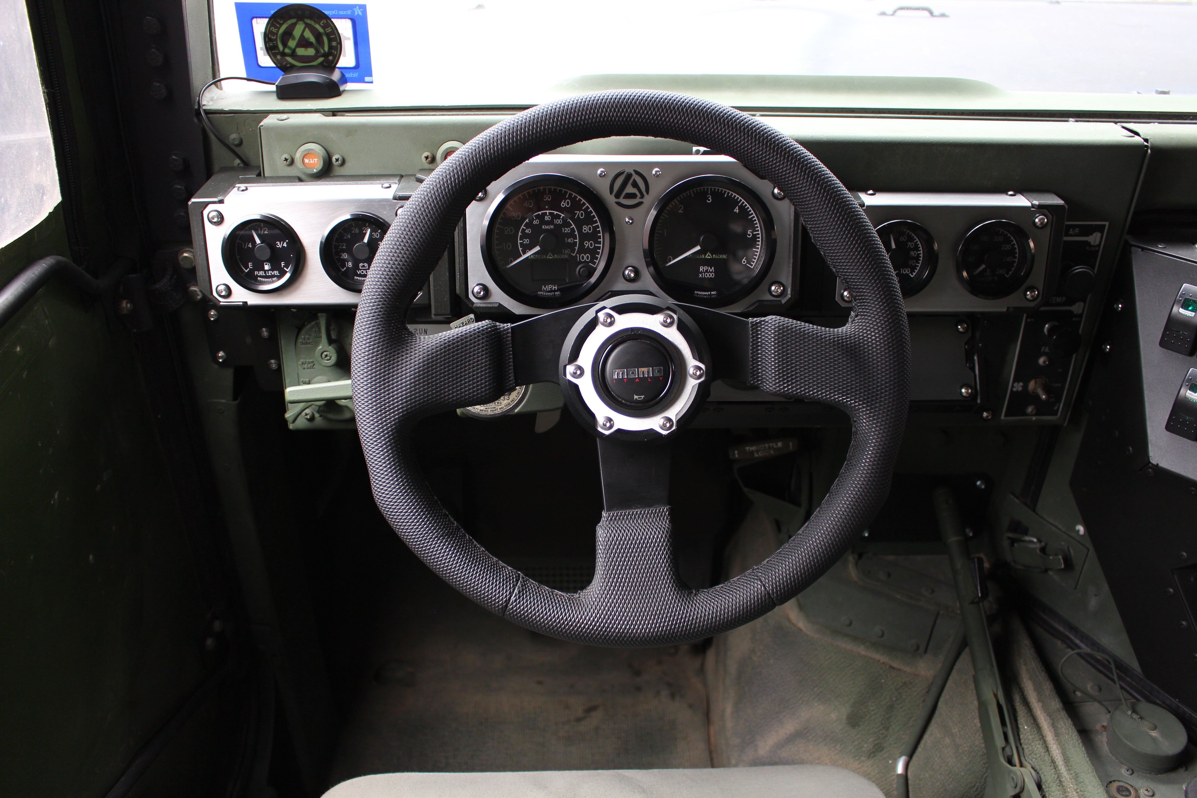Humvee Center Console, HMMWV interior, Hummer, H1, dog house – American ...