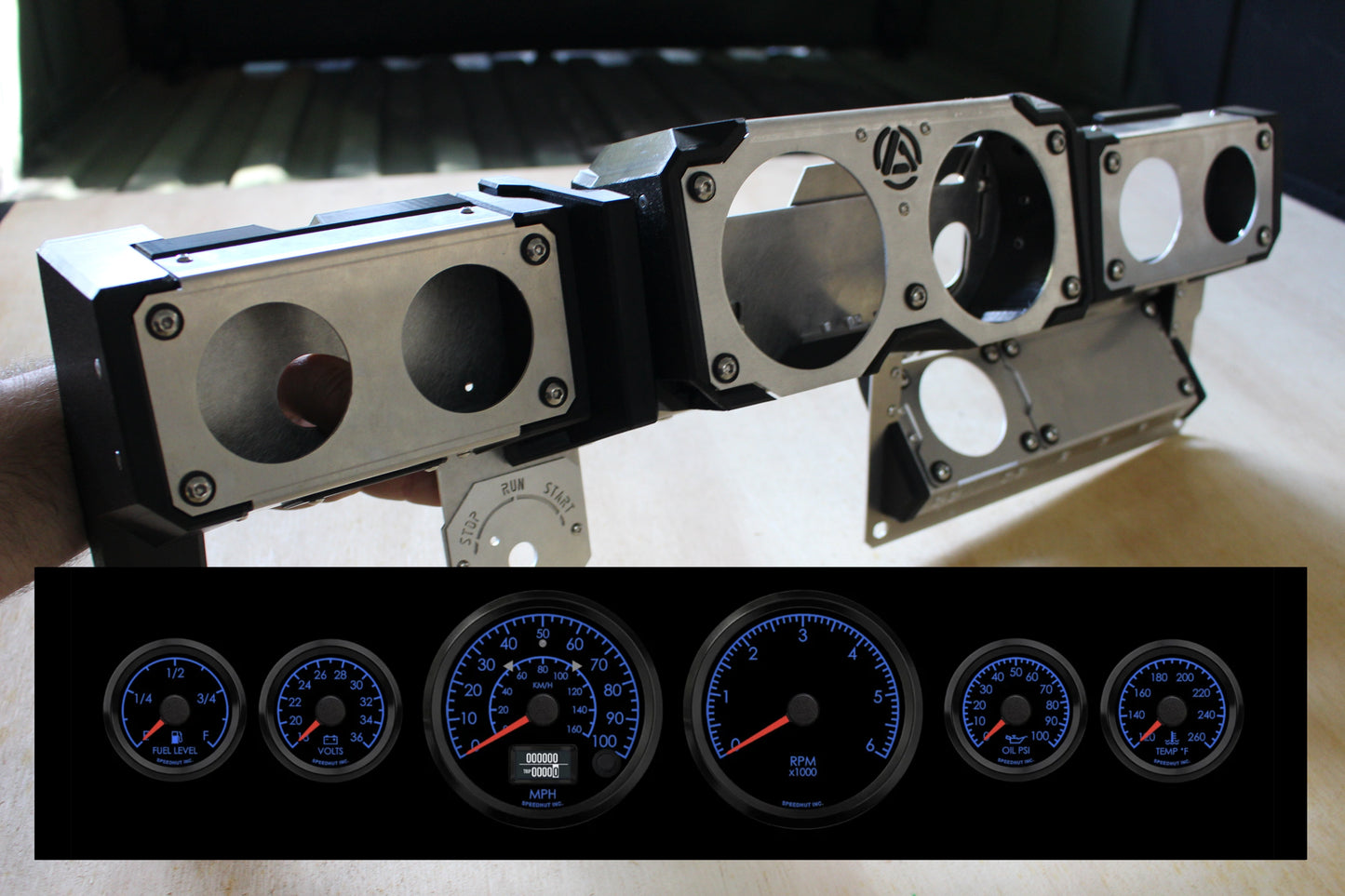 Dash and 6 Gauges Kit Combo - SAVE $100