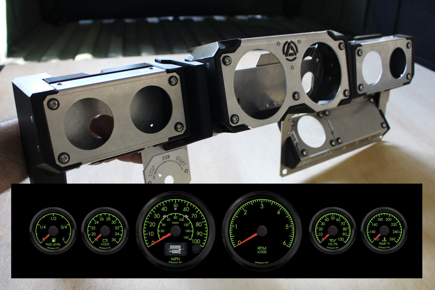 Dash and 6 Gauges Kit Combo - SAVE $100
