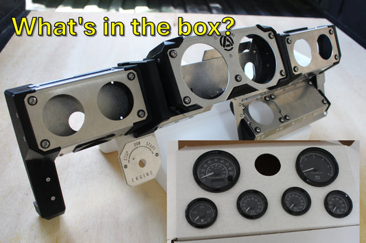 Dash and 6 Gauges Kit Combo - SAVE $100