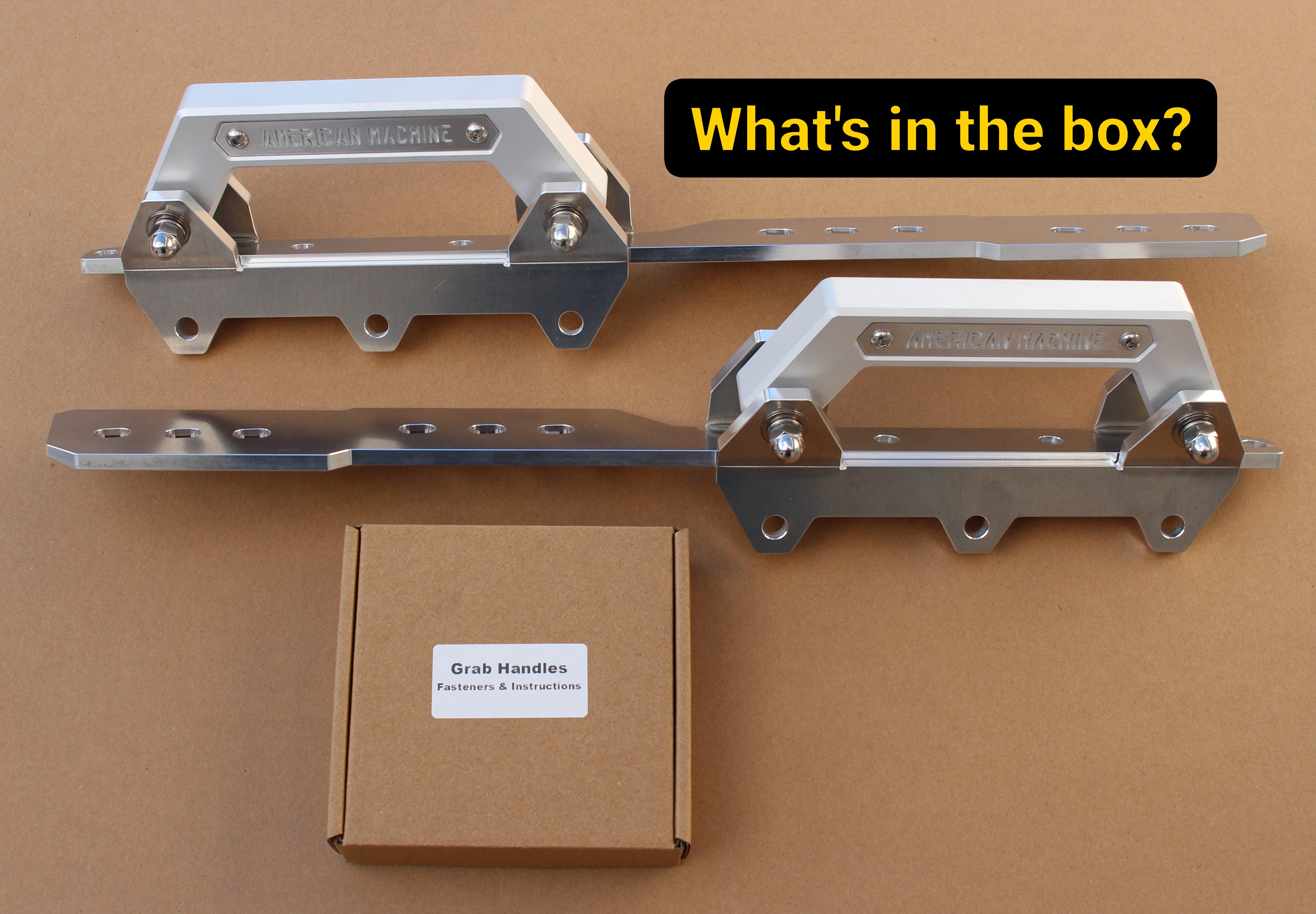 Grab Handles Kit - Two-Man – American Machine