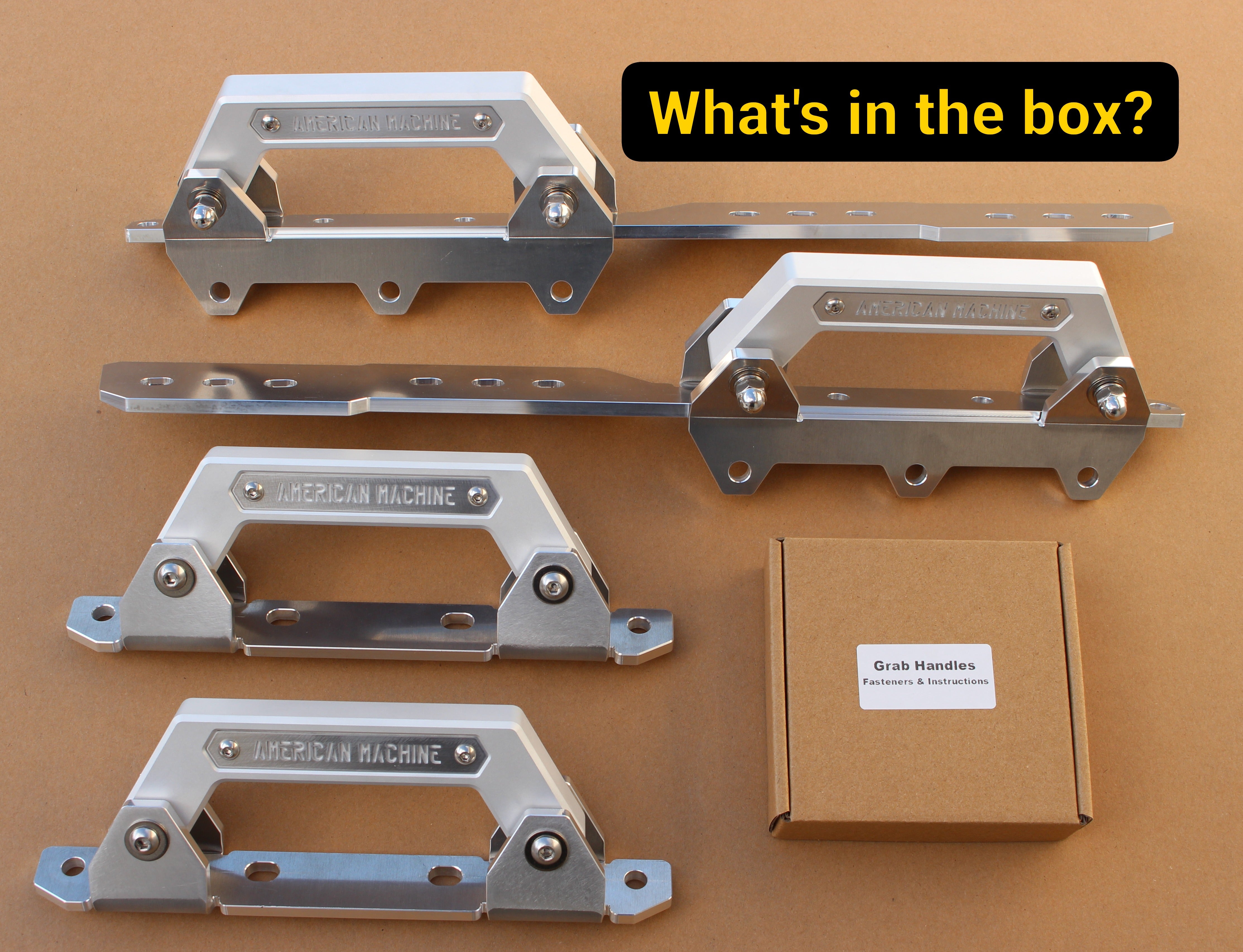 Grab Handles Kit - Four Man – American Machine